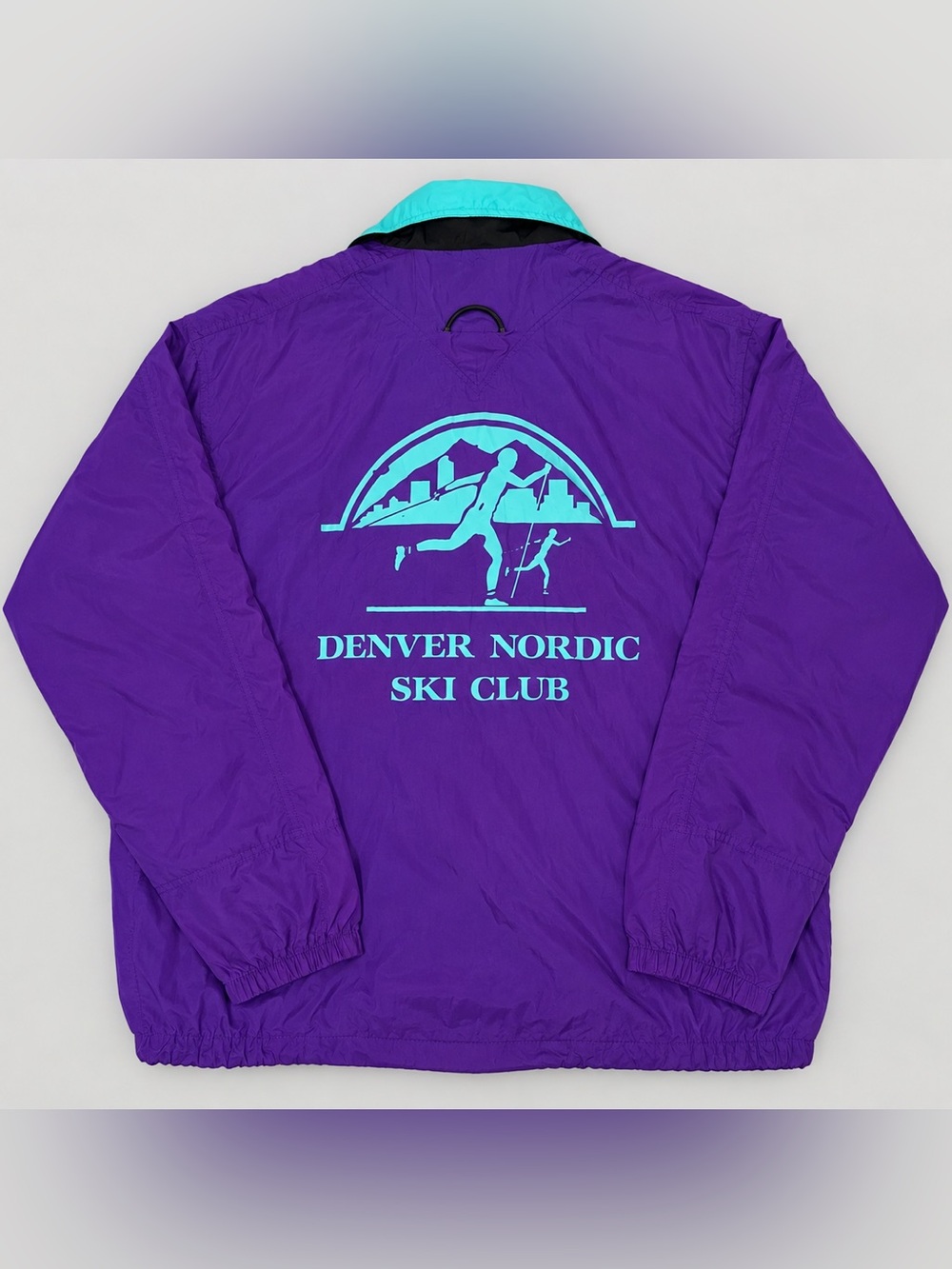 Vintage 90s Nike ACG Denver Nordic Ski Club Nylon Jacket Purple Men’s Medium